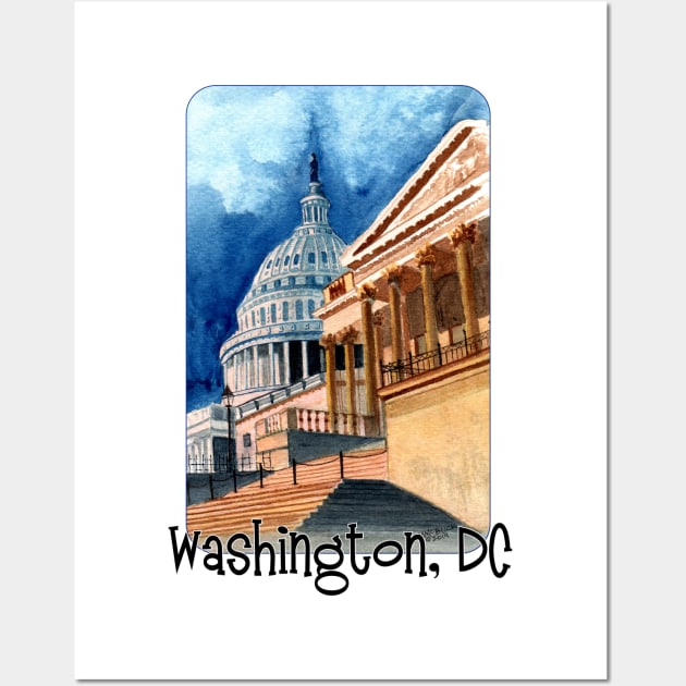 Capitol, Washington DC Wall Art by MMcBuck